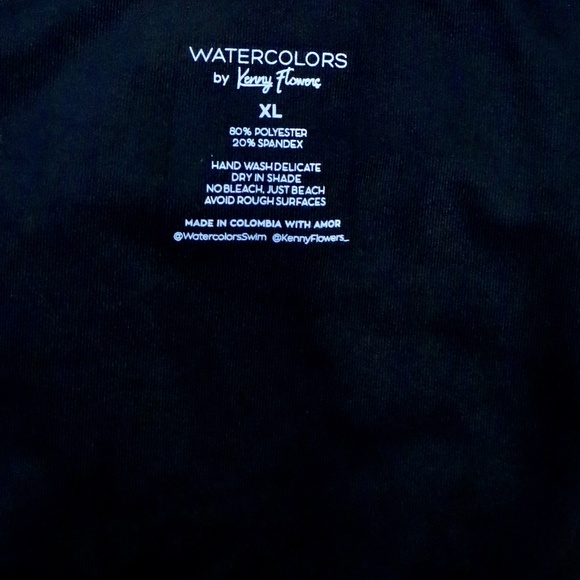 NEW! Kenny Flowers The Pedregal Black Banded Sporty Bikini Bottom SZ M, XL - Picture 12 of 12